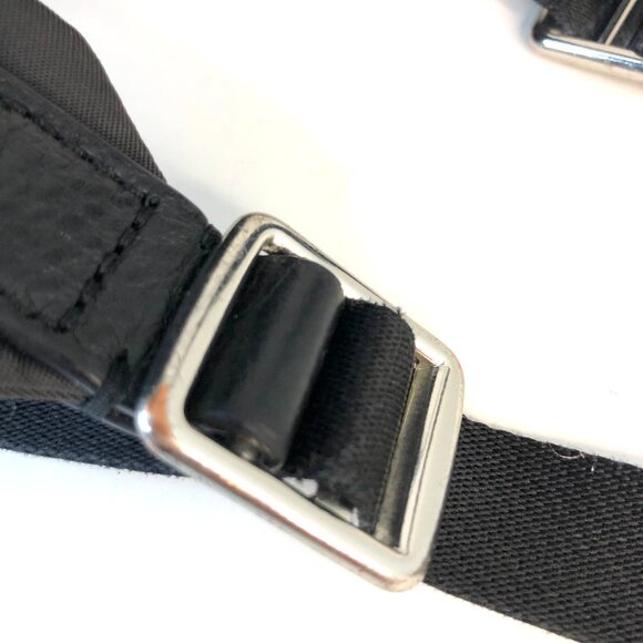 Authentic Coach Court Backpack in Black Nylon & Refined Pebble Leather AUTHENTIC - Picture 7 of 16